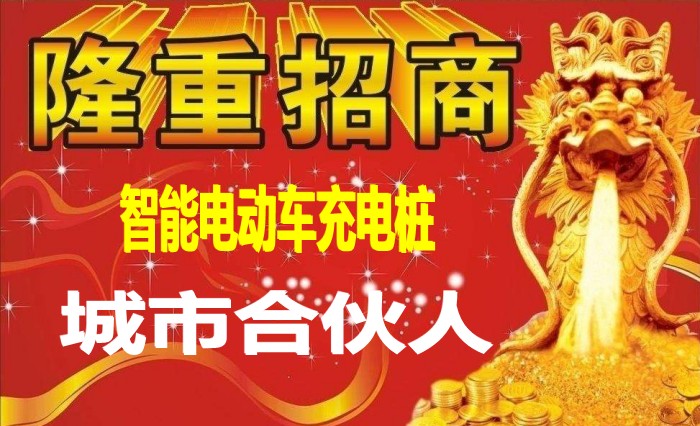 10路電動車智能充電樁，誠招城市合伙人